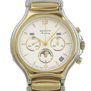 Zenith ZENITH Academy Elprimero Moon Phase Triple Calendar Automatic Winding ...